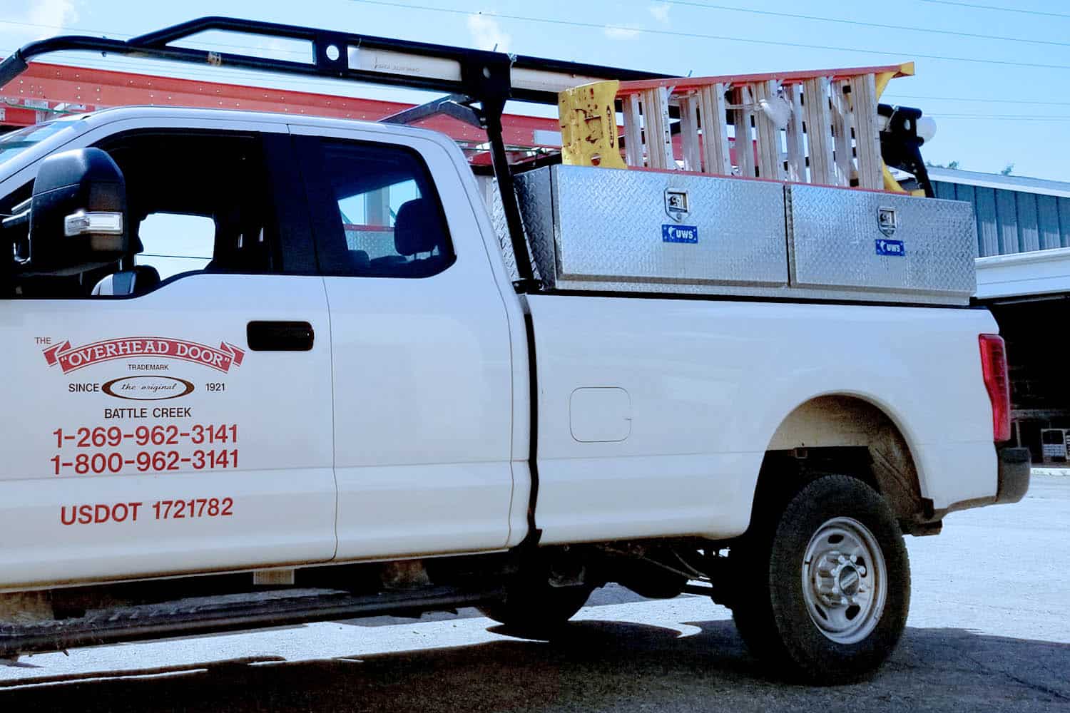 Overhead Door service truck