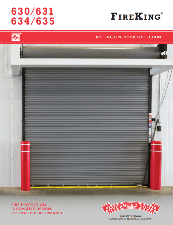 fire king fire rated doors and drop testing brochure cover