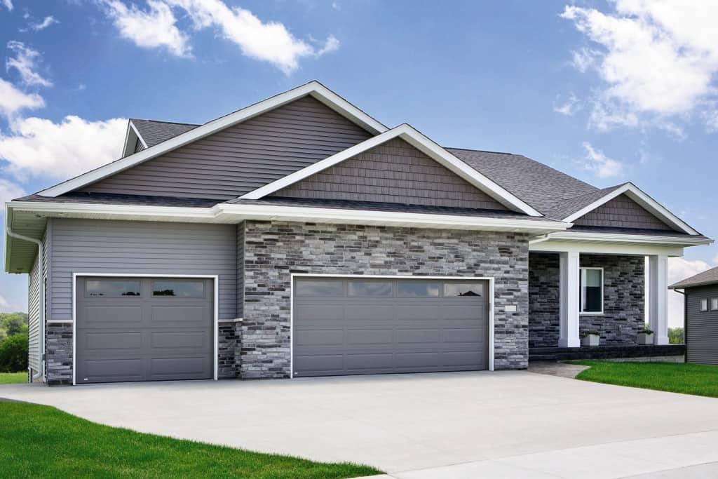 thermacore custom clear long overhead garage door