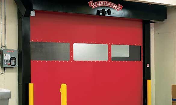 fire door inspection drop testing overhead door