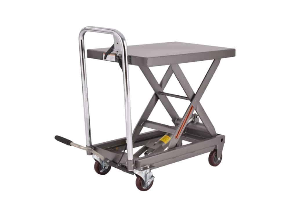 scissor lift table top