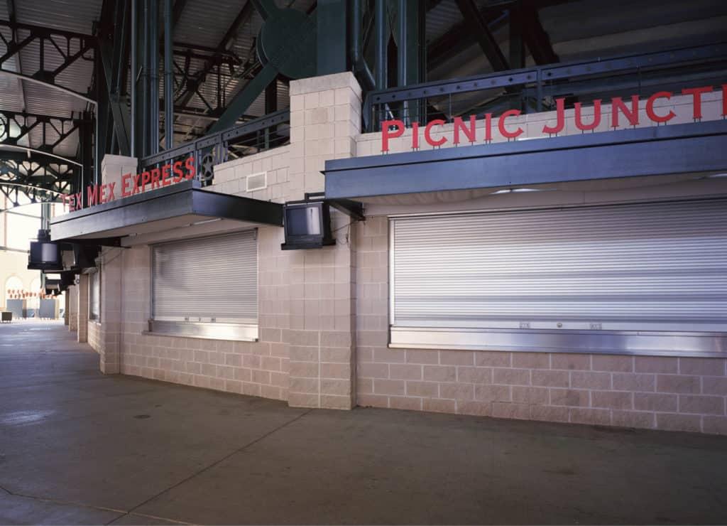 counter doors for stadium concessions