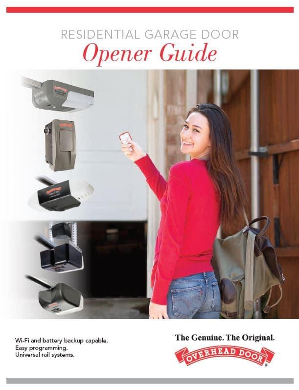 garage door opener guide catalog