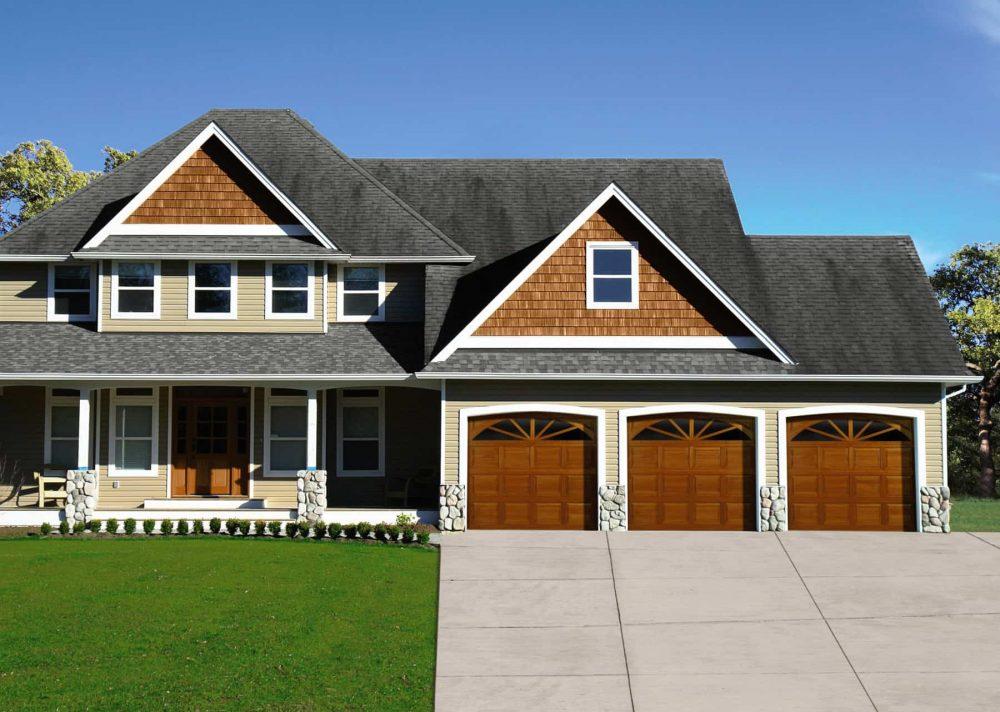 traditional wood garage doors overhead door company